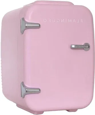Produktbild von Miniatur-Kühlschrank 12V/220V für Skincare, kleine Kühlschrank-Funktion, Warm und Kalt, 4L Fassungsvermögen, für Zimmer.