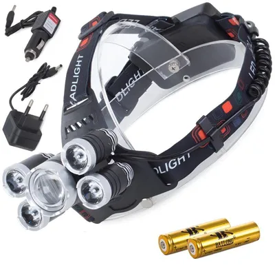 Obrázek produktu pro BAILONG Čelovka LED CREE XM-L T6 4x XPE
