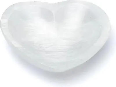 Obrázok produktu pre Selenitová miska v tvare srdca - ±11x3,5cm