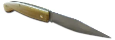 Zakmes Pattada, 19 cm, Klingenstahl AISI 420, Büffelhorngriff