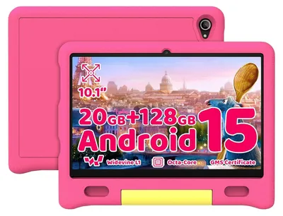 Produktbild von Kinder-Tablet 10'' Octa Core 20 GB RAM 128 GB ROM Android 15 Kindersicherung Blau