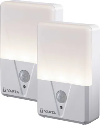 Obrázok produktu pre Varta Motion Sensor Night Light Twin Pack, Nočné svetlo do zásuvky, Biela, ABS, Polyoxymetylén (POM), Teplá biela, 17 lm, Batérie