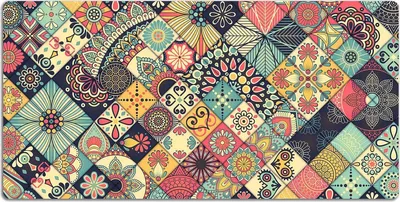 Produktbild von Schreibtischmatte Tischunterlage 120x60 cm Mauspad - Ethnisches Mosaik