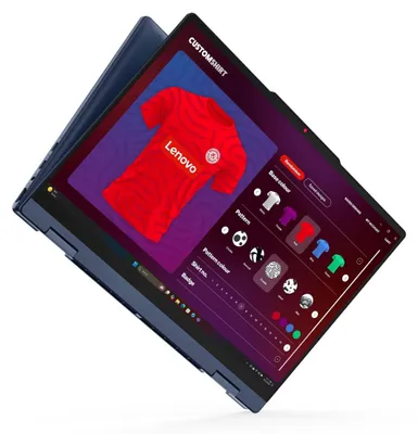 Produktbild von Lenovo IdeaPad 5 2-in-1 (Cosmic Blue, 14" WUXGA, Intel® Core™ Ultra 7 355, 8 GB RAM, 4 TB SSD) mit Windows 11 Pro