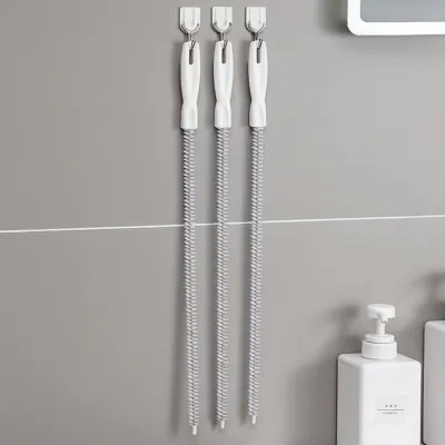 Produktbild von Abfluss bückenbares Haarfänger lang ergonomisches Griff Rohrreiniger Waschbecken Zubehör
