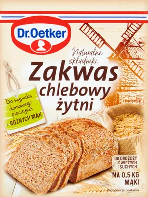 Produktbild von Dr. Oetker Roggenbrot Sauerteig 15 G