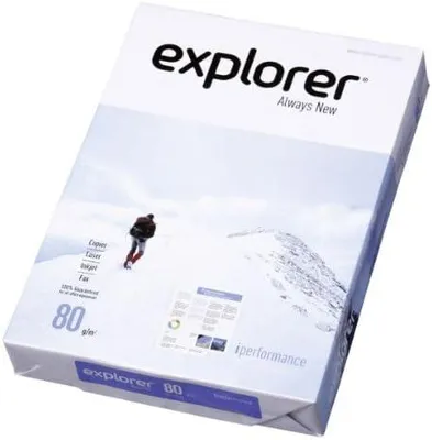 Produktbild von Explorer Premium Kopierpapier 80g/m² DIN A3 - 500 Blatt weiß