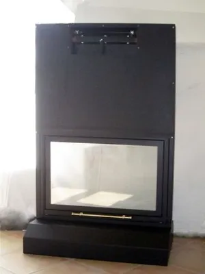Obrázek produktu pro Posuvná dvířka ke krbu - š 76,0 x v 53,0 cm