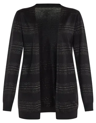 Produktbild von MALUBA Damen Cardigan - Schwarz, XL/XXL