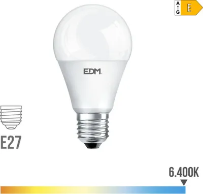 Image de Ampoule Led E27 20w Froide éclairage Puissant 6400k, Culot E27 - Edm