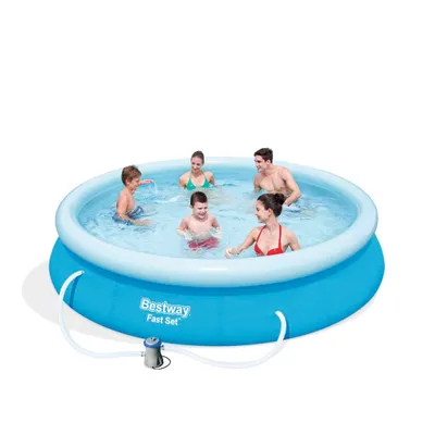 Obrázok produktu pre Bestway Fast Set 57274, 5377 L, Nafukovací bazén, Modrá, 15 kg