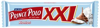 Produktbild von Prince Polo Kokos XXL Waffel mit Kokoscreme in Milchschokolade, 45 g