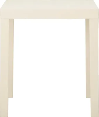 Produktbild von vidaXL Gartentisch Weiß 79x65x72 cm Kunststoff