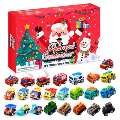 Produktbild von Weihnachtskalender 2025,Countdown Kalender, 24 Sammlerüberraschungen, 2025 Weihnachtsgeschenk für Kinder