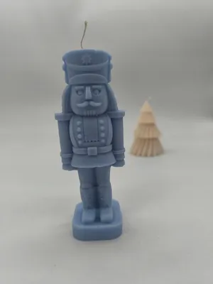 Produktbild von Nussknacker Sojakerze Weihnachten Geschenk Deko
