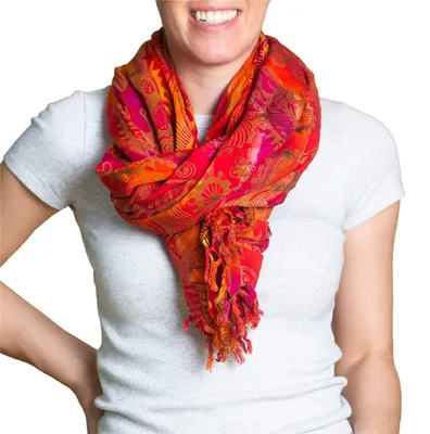 Produktbild von PANASIAM Scarf B014 Fireflame Orange, L