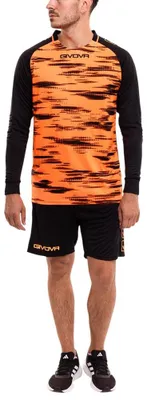 Produktbild von Givova - Torwartbekleidung-Set für Herren/Damen Unisex PP13039 (XL) (Schwarz/Orange)