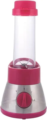 Produktbild von JUNG Standmixer Mix&Go pink, Edelstahl Smoothie Maker, Standmixer, Smoothiemaker, 400,00 W, Smoothiemixer,Mixer, inkl. 2 Trinkflaschen,Fitness Shaker