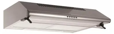 Image de Hotte visière 60cm 230m3/h inox - Airlux - AHC620SS -