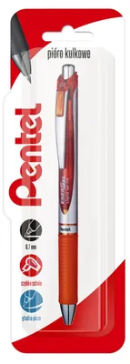 Zdjęcie produktu dla Pióro kulkowe 0,7 mm EnerGel BL77 pomarańczowy 1 szt.