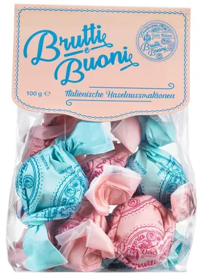 Zdjęcie produktu dla Haselnussmakronen "Brutti e Buoni", 100 g.