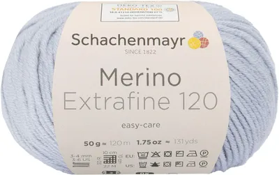Produktbild von Schachenmayr Merino Extrafine 120, 50g Silver Handstrickgarne