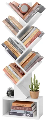 Produktbild von 6-lagiges Bücherregal mit Schubladen für Zuhause und Büro