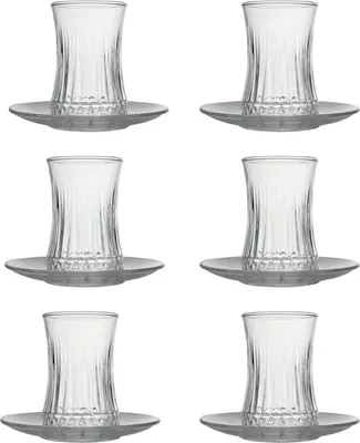 Produktbild von Pasabahce Elysia 950097 Teeglas Set 12 Teilig