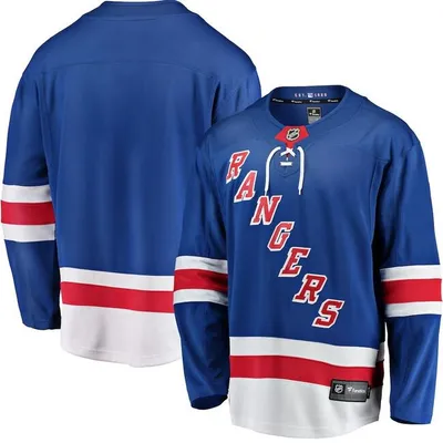 Obrázek produktu pro Basketbalový dres Fanatics NHL Home Breakaway Jersey New York Rangers blue - XL