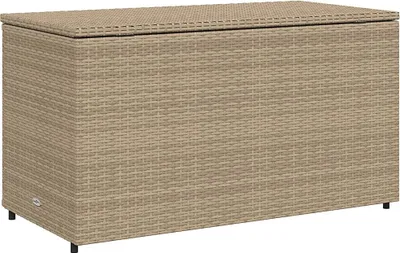 Obrázok produktu pre Záhradná úložná skriňa béžová 110x55x60,5 cm polyratan