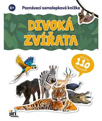 Immagine prodotto di Poznávací samolepková knížka Divoká zvířata