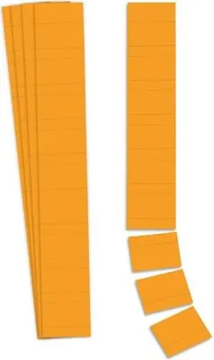 Produktbild von Ultradex Einsteckkarte Planrecord 140404 40x32mm orange 90 St./Pack.