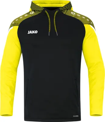 Produktbild von JAKO Uni Kapuzensweat Performance, Farbe:schwarz/soft yellow, Größe:M