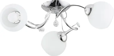 Obrázek produktu pro LIVIA PRO 3xE27 15W klasické chromované stropní svítidlo ALF28523 Alfa