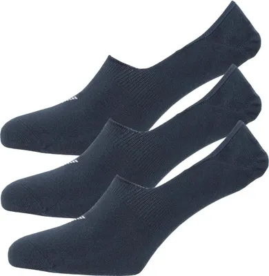 Produktbild von EMPORIO ARMANI Herren Sneaker Socken Invisible Socks (3er Pack) Dunkelblau/Navy S/M