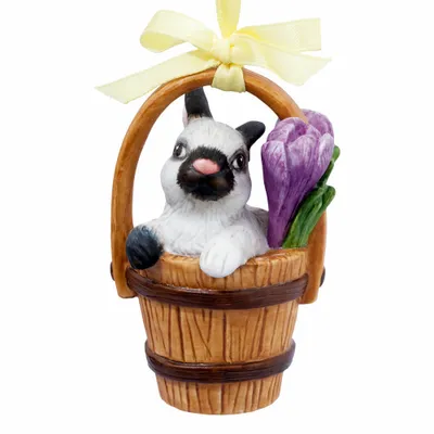 Produktbild von Goebel Jahresornament 2011, Ostern, Hasen Figuren in Eimer / Zuber, Osterhase, Dekoration, Hartporzellan, Porzellan, 66881285