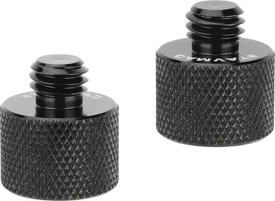 Schroefdraadadapter 5/8" naar 3/8" - geschikt voor microfoonstandaarden - 2 stuks