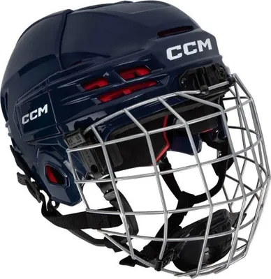 Produktbild von Ccm Combo Ht70c Tacks Youth Hockeyhelm Blau  Blau One Size