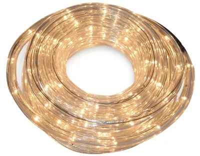 LED-Lichtschlauch, warmweiß, 50 m, IP44, flexibel