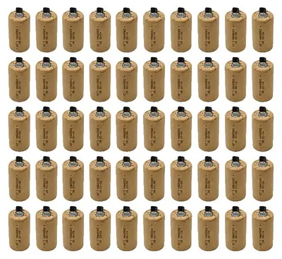 Obrázek produktu pro Ni-Cd baterie, kapacita 2800 mAh, nabíjecí, 1,2 V, 2800 mAh, 50 kusů