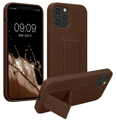 Produktbild von kwmobile KWM000015WF012C, Cover, Apple, iPhone 12 Pro, iPhone 12, Schokolade