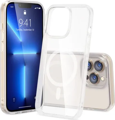 Produktbild von nevox StyleShell SHOCKFlex MagSafe iPhone 16 Pro transp.