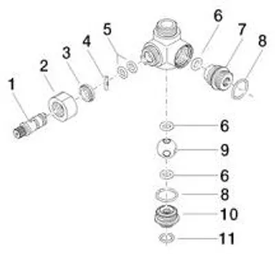 Produktbild von Dornbracht 90170904501-99 Umstellung Ersatzteile