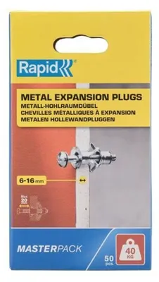 Image de Cheville à expansion Rapid, 50 pièces