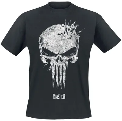 Produktbild von The Punisher T-Shirt Herren Skull Blast schwarz M