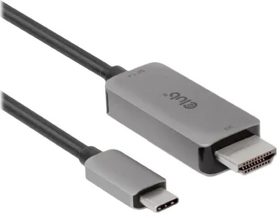 Immagine prodotto di Club3d CLUB3D da USB Gen2 Type-C a HDMI 4K120Hz 8K60Hz HDR10 con cavo attivo DSC1.2 M/M 3m / 9,84ft