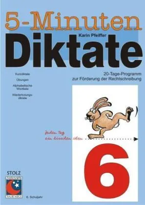Immagine prodotto di 5-Minuten-Diktate 6. Schulj.