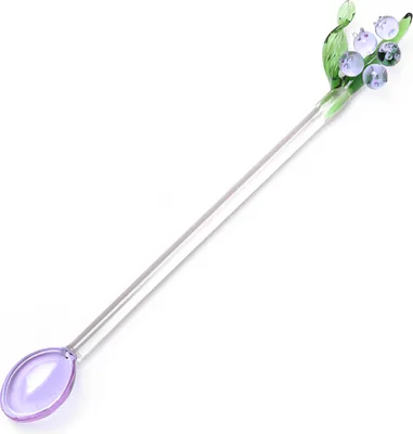 Produktbild von Glasrührlöffel, Glocken, Orchideen, Blumenrührstab, Kaffee- und Teerührlöffel, Trinkgefäß-Rührlöffel, Restaurant-Kaffeerührlöffel