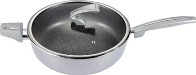 Produktbild von Schäfer Schmorpfanne mit Deckel Ø28cm Antihaftbeschichtung Geeignet für alle Herdarten
