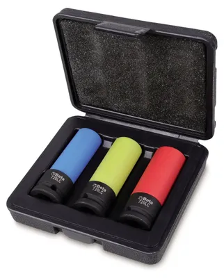 Immagine prodotto di set chiavi a bussola macchina con inserti polimerici art. 720lc/c3 beta 3 pezzi (17-19-21 mm)